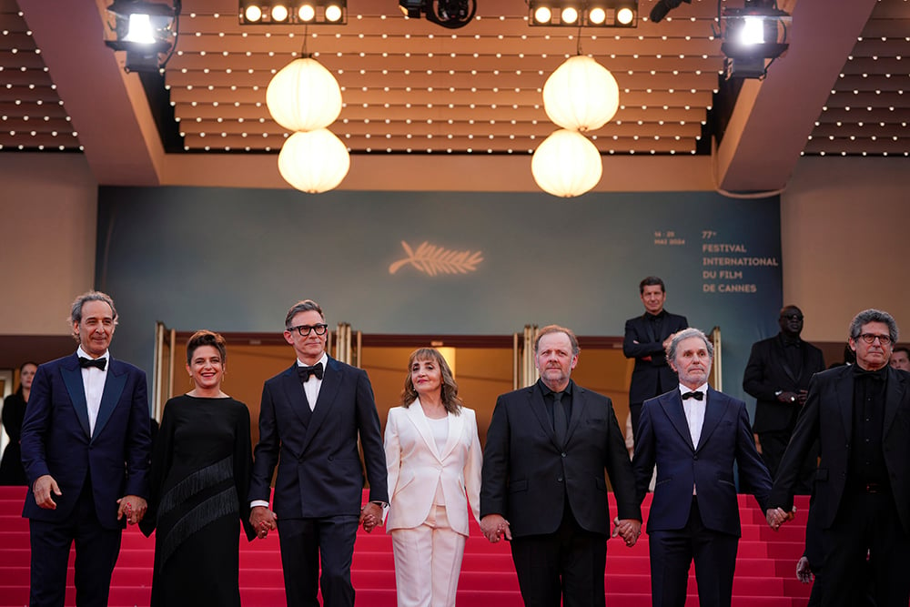 Alexandre Desplat, Florence Gastaud, Michel Hazanavicius, Dominique Blanc, Gregory Gadebois, Serge Hazanavicius And Patrick Sobelman